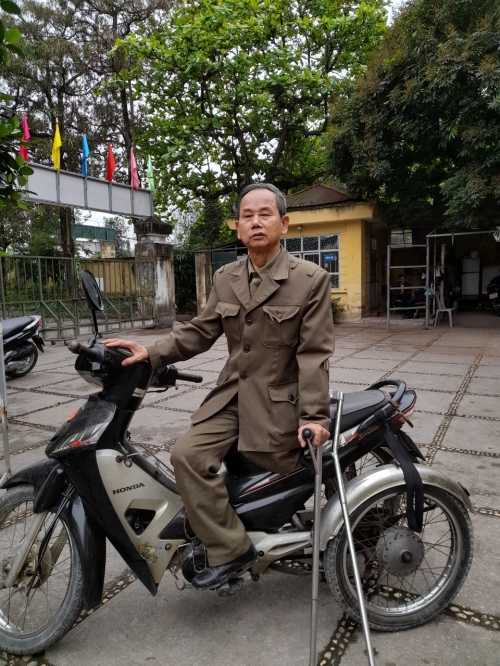 GƯƠNG SÁNG CỦA CHỦ TỊCH HỘI NẠN NHÂN CHẤT ĐỘC DA CAM XÃ KHÁNH HÀ