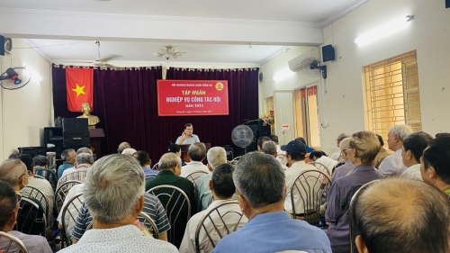 Quận hội Đống Đa tổ chức lớp tập huấn nghiệp vụ công tác hội năm 2023