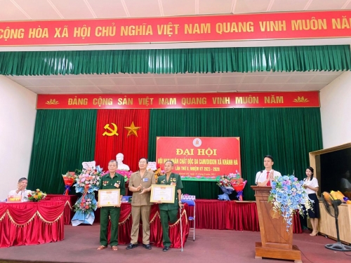 ĐẠI HỘI HỘI NẠN NHÂN CHẤT ĐỘC DA CAM/DIOXIN XÃ KHÁNH HÀ THÀNH CÔNG TỐT ĐẸP