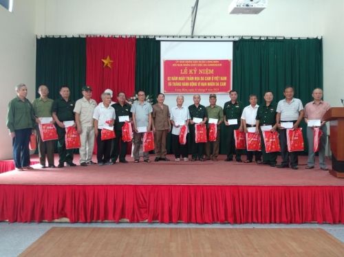 QUẬN HỘI LONG BIÊN KỶ NIỆM 62 NĂM THẢM HỌA DA CAM Ở VIỆT NAM (10/8/1961-10/8/2023)