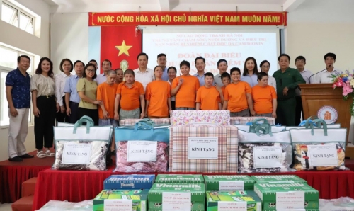 QUẬN HỘI HOÀN KIẾM THỰC HIỆN CÓ HIỆU QUẢ THÁNG CAO ĐIỂM HÀNH ĐỘNG VÌ NẠN NHÂN CHẤT ĐỘC DA CAM NĂM 2024