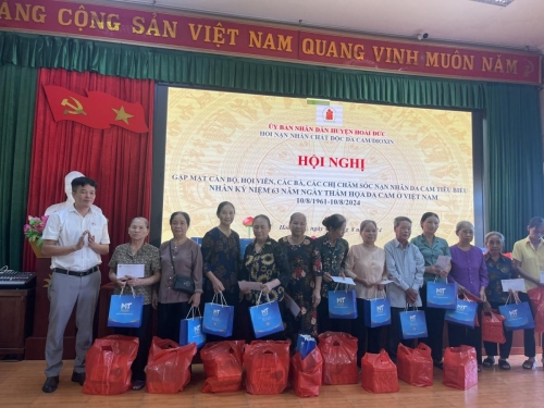 HUYỆN HỘI HOÀI ĐỨC KỶ NIỆM 63 NĂM THẢM HỌA DA CAM Ở VIỆT NAM (10/8/1961 - 10/8/2024)