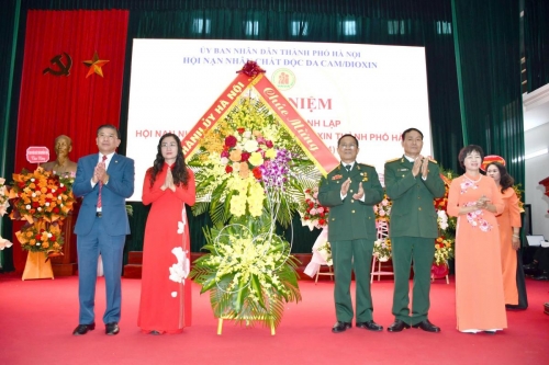 HỘI NẠN NHÂN CHẤT ĐỘC DA CAM/DIOXIN THÀNH PHỐ HÀ NỘI TỔ CHỨC KỶ NIỆM 20 NĂM THÀNH LẬP HỘI (O8/11/2004 - 08/11/2024)