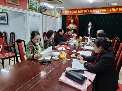 BAN THƯỜNG VỤ HỘI NỘI NẠN NHÂN CHẤT ĐỘC DA CAM/DIOXIN THÀNH PHỐ HÀ NỘI TỔ CHỨC HỘI NGHỊ PHIÊN HỌP CUỐI NĂM 2024