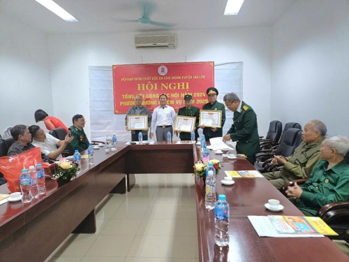 HỘI NẠN NHÂN CHẤT ĐỘC DA CAM/DIOXIN HUYỆN GIA LÂM TỔNG KẾT NĂM 2024