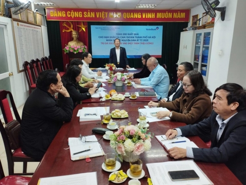 BAN THƯỜNG VỤ HỘI NẠN NHÂN CHẤT ĐỘC DA CAM/DIOXIN THÀNH PHỐ HÀ NỘI TỔ CHỨC HỘI NGHỊ SƠ KẾT THỰC HIỆN NHIỆM VỤ CÔNG TÁC HỘI QUÝ 1, TRIỂN KHAI NHIỆM VỤ CÔNG TÁC QUÝ 2/2025