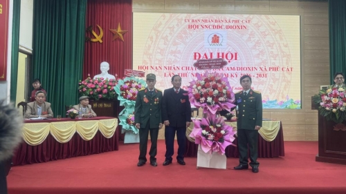 HỘI NẠN NHÂN CHẤT ĐỘC DA CAM/DIOXIN XÃ PHÚ CÁT TỔ CHỨC DẠI HỘI ĐẠI BIỂU NHIỆM KỲ 2026 - 2031
