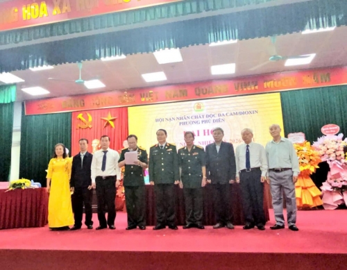 HỘI NẠN NHÂN CHẤT ĐỘC DA CAM/DIOXIN PHƯỜNG PHÚ DIỄN ĐẠI HỘI LẦN THỨ NHẤT NHIỆM KỲ 2026 - 2031